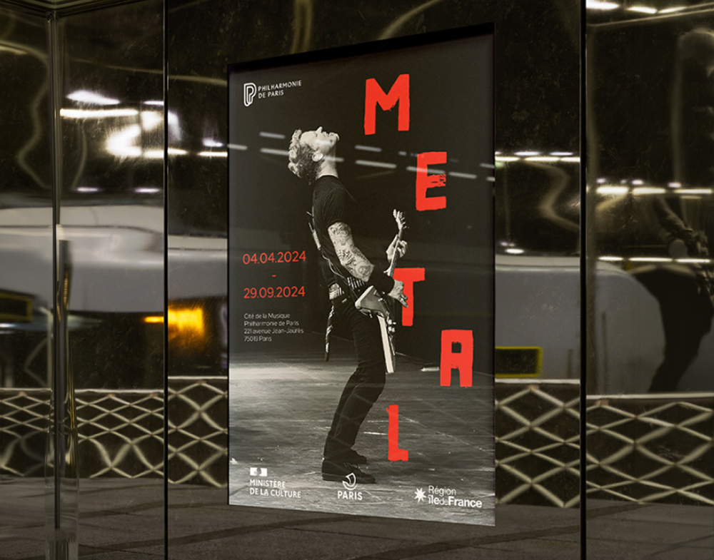 Projet d'affiche pour un evenement musical
